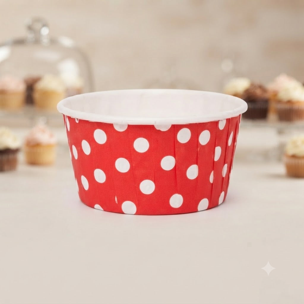 Dot Muffin Cup – Decorative Baking Cups for Muffins, Cupcakes & Desserts