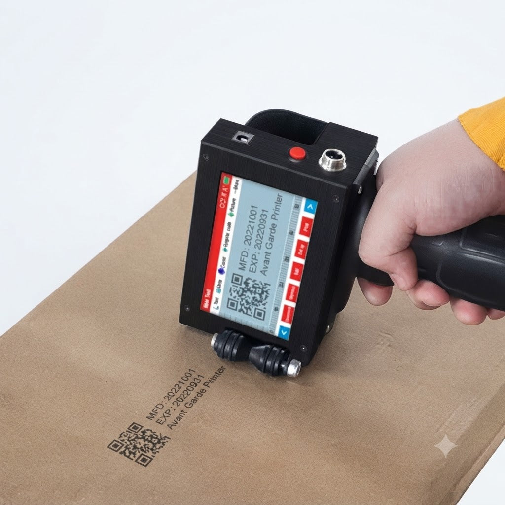 Portable Handheld Inkjet Coding and Batch Printing Machine