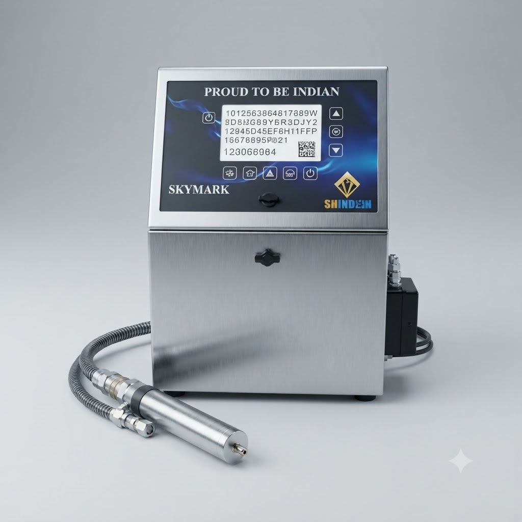 Motorized Ink Coder Machine – Industrial Ink Coding & Batch Printing Machine