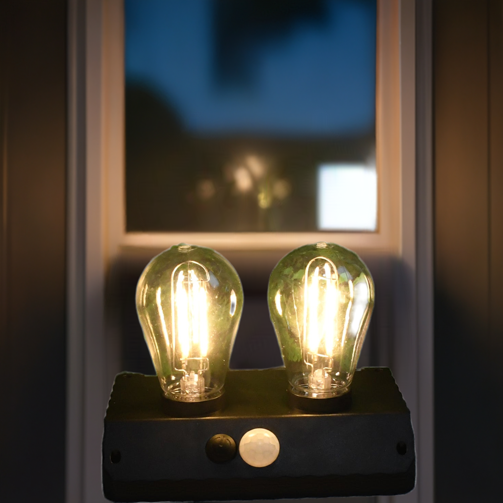 Solar Double Led Bulb Lamp Yt-819- 2w (1 Pc)