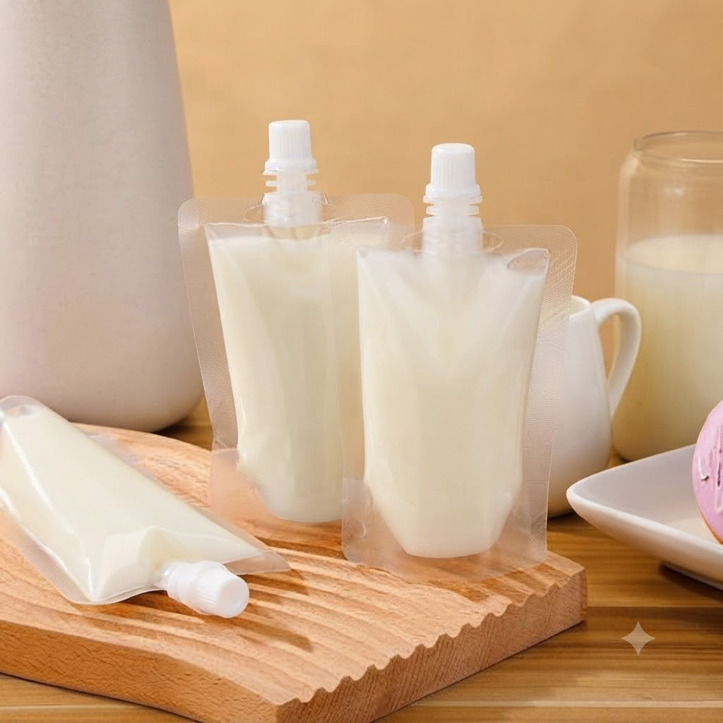 Juice Packaging Pouches and Bags for Beverage Storage & Packaging....