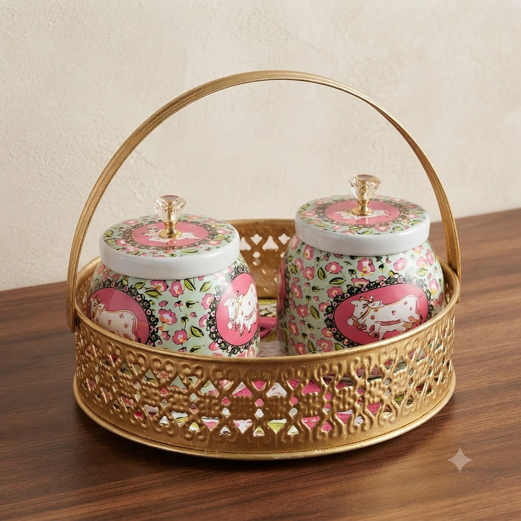 Metal Hamper Basket