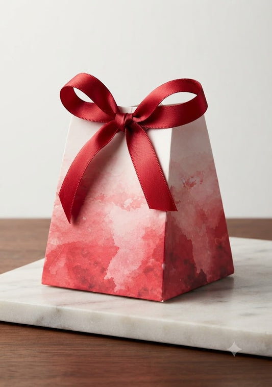 Trapezoid Ribbon Gift Box for Elegant Gift Packaging.....
