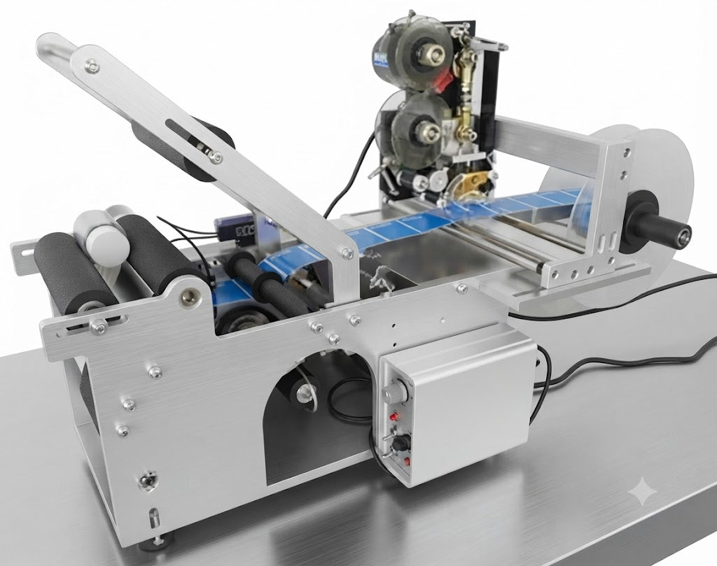Semi Automatic Round Bottle Labeling Machine for Packaging Applications