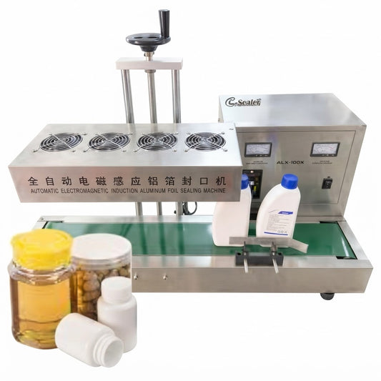 Continuous Induction Sealing Machine for Bottle & Container Packaging.........