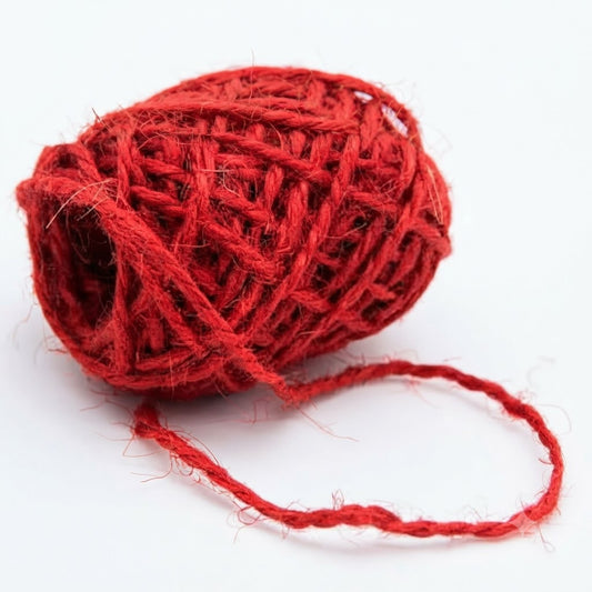 Colored Jute Twine Rope Roll for Gift Packaging and Craft Decoration – 4.5 Meter