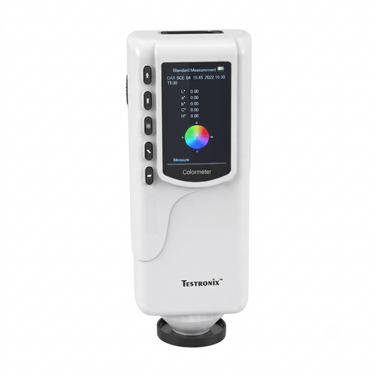 Portable color measurement instrument for on-site analysis