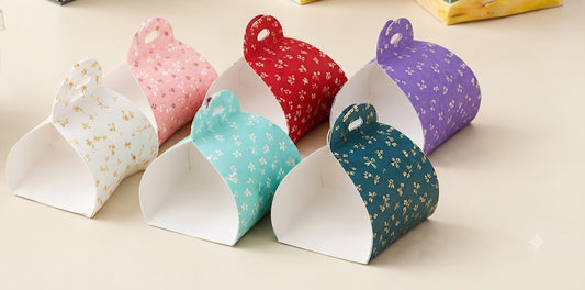 PVC Goodie Gift Box with Elegant Design for Party Favors and Gift Packaging....