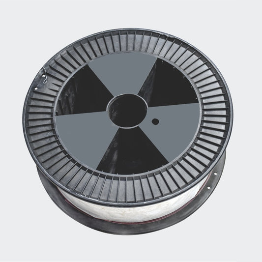 Round wire coil for corrugated box stapling