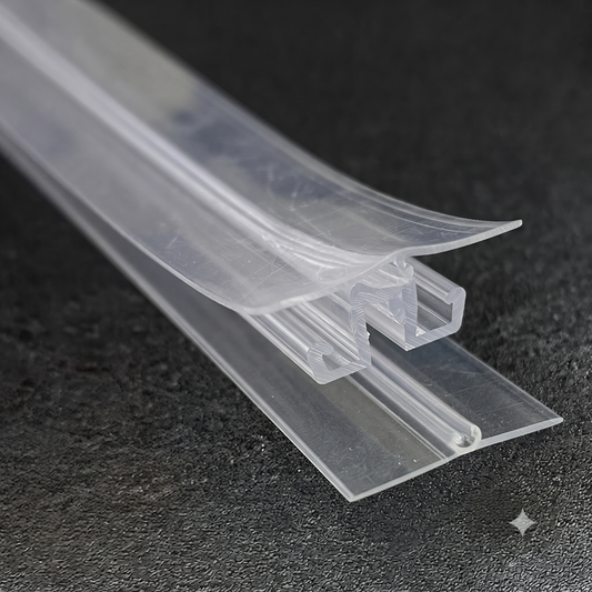 Flange zipper profile for resealable pouch manufacturing