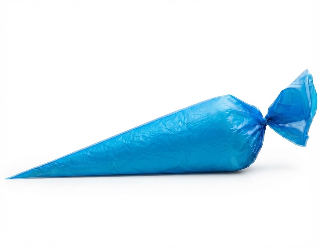 Blue Anti Slip Disposable Pastry Piping Bag for Cake & Dessert Decoration ..