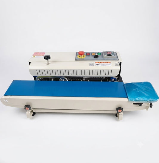 Continuous Band Sealing Machine for Plastic Bags, Pouches & Industrial Packaging ...