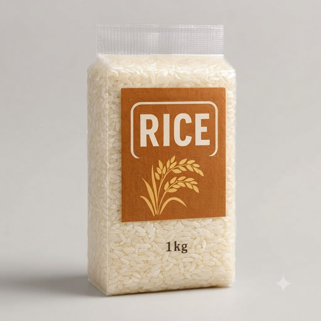 Rice Packaging Bags for Grain Storage, Retail & Food Packaging....