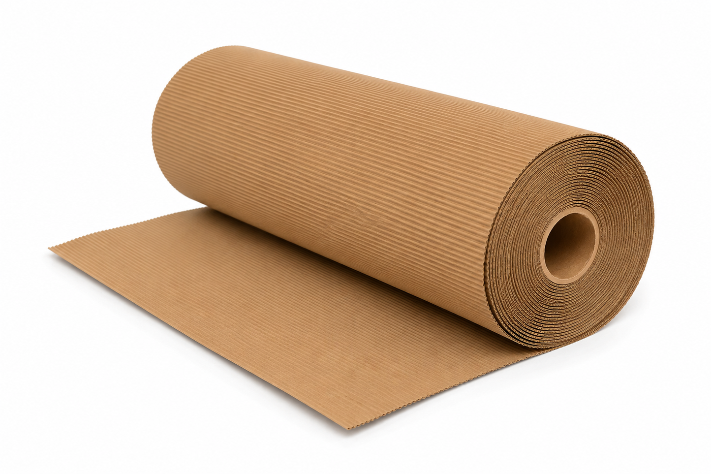 Industrial Grade Corrugated Paper Rolls for Business Logistics