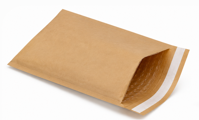 Paper Bubble Courier Bags without POD (6.5x8 to 14x18 inch)