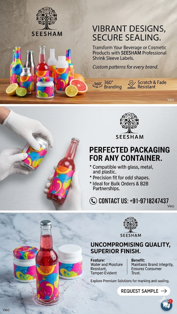 Professional Shrink Sleeve Labels - Secure Sealing & Marking