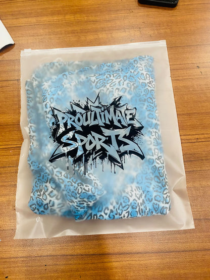 Frosted Zipper Bags Custom Printed For Gargments and Texttiles