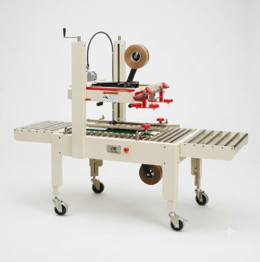 Semi Automatic Carton Sealing Machine for Box Packaging