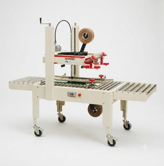 Semi Automatic Carton Sealing Machine for Box Packaging