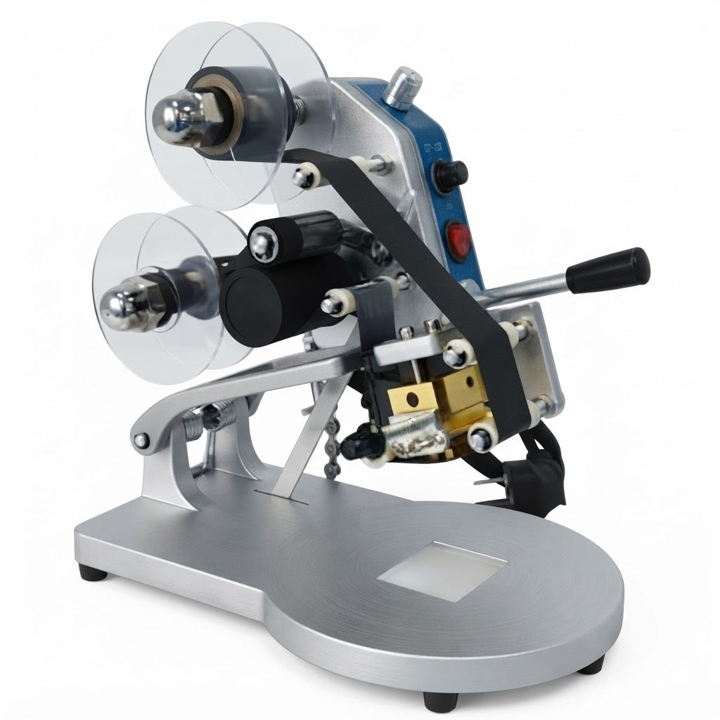Manual Ribbon Coder Machine SMRC4 – Batch Coding & Date Printing Machine