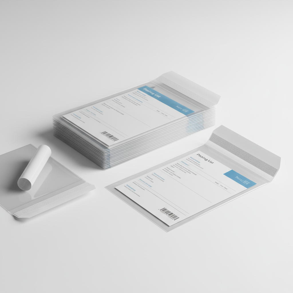 Clear Packing List Envelopes