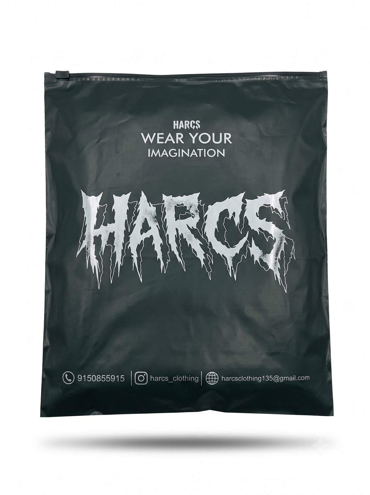 Frosted Zipper Bags Custom Printed For Gargments and Texttiles