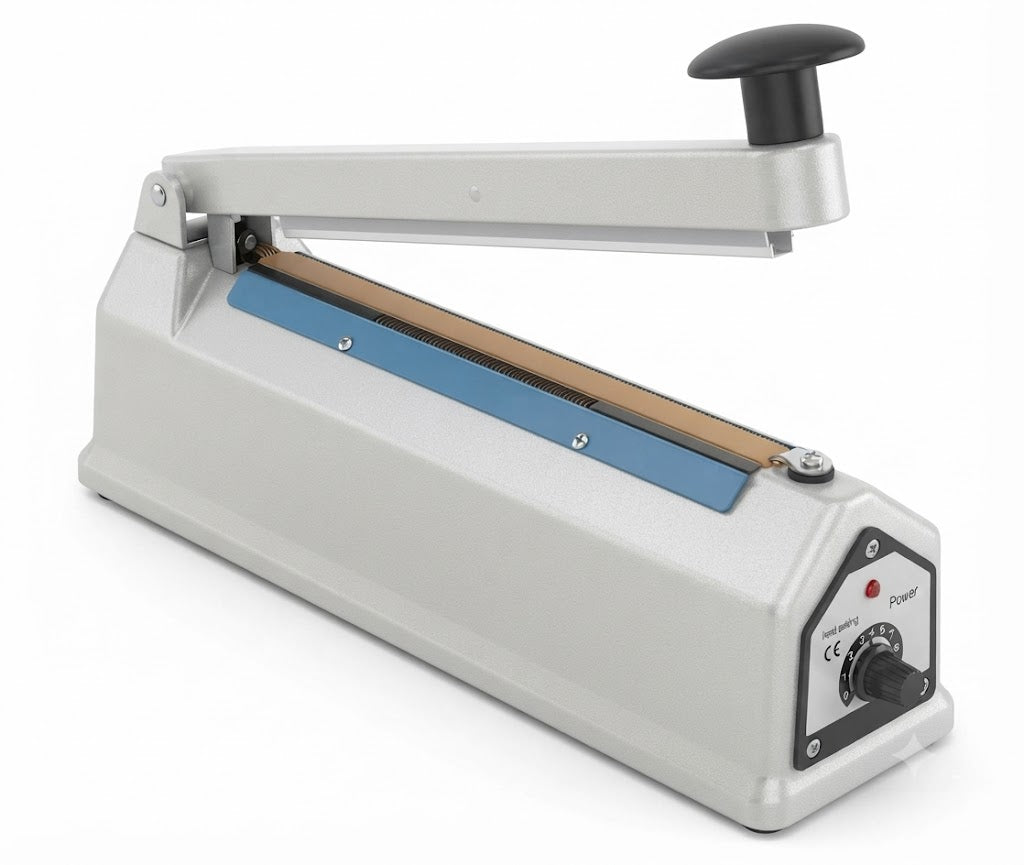 Heat Sealing Machine for Plastic Bags, Pouches & Packaging Materials
