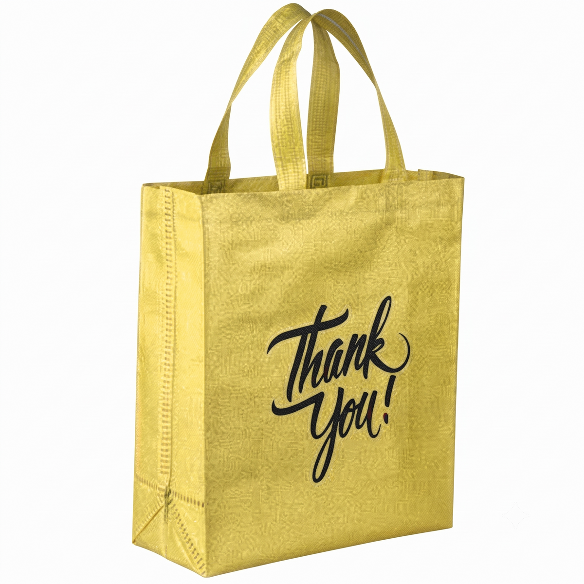 Woven polypropylene bag with printable BOPP outer surface