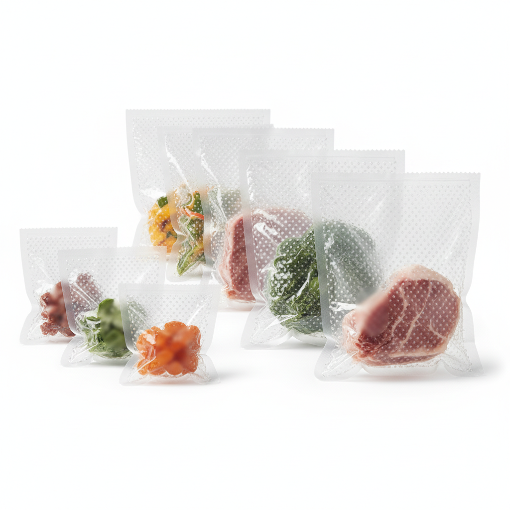 Dot Pattern Vacuum Pouches