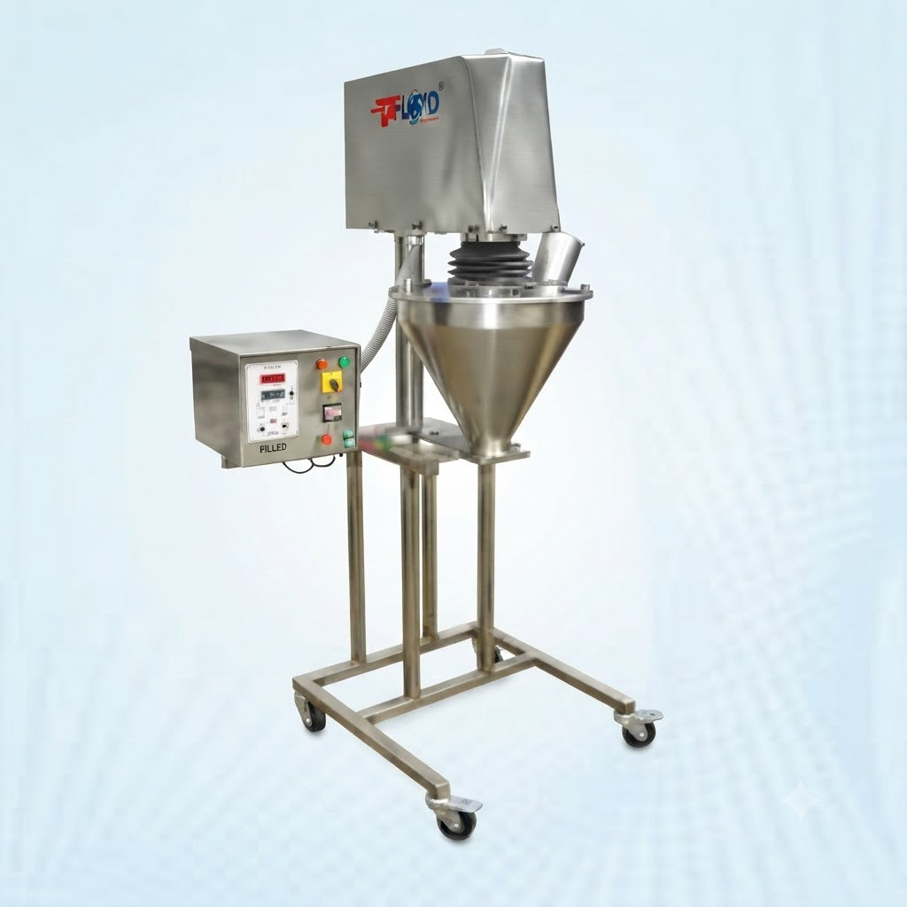 Semi Automatic Powder Filling Machine – Stainless Steel Powder Filler
