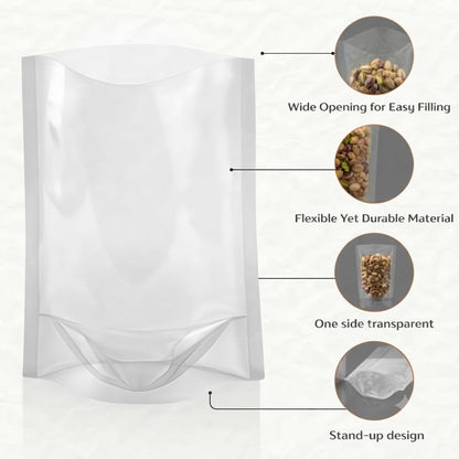 Plastic Free SUP Pouches Without Zipper for Sustainable Packaging ..