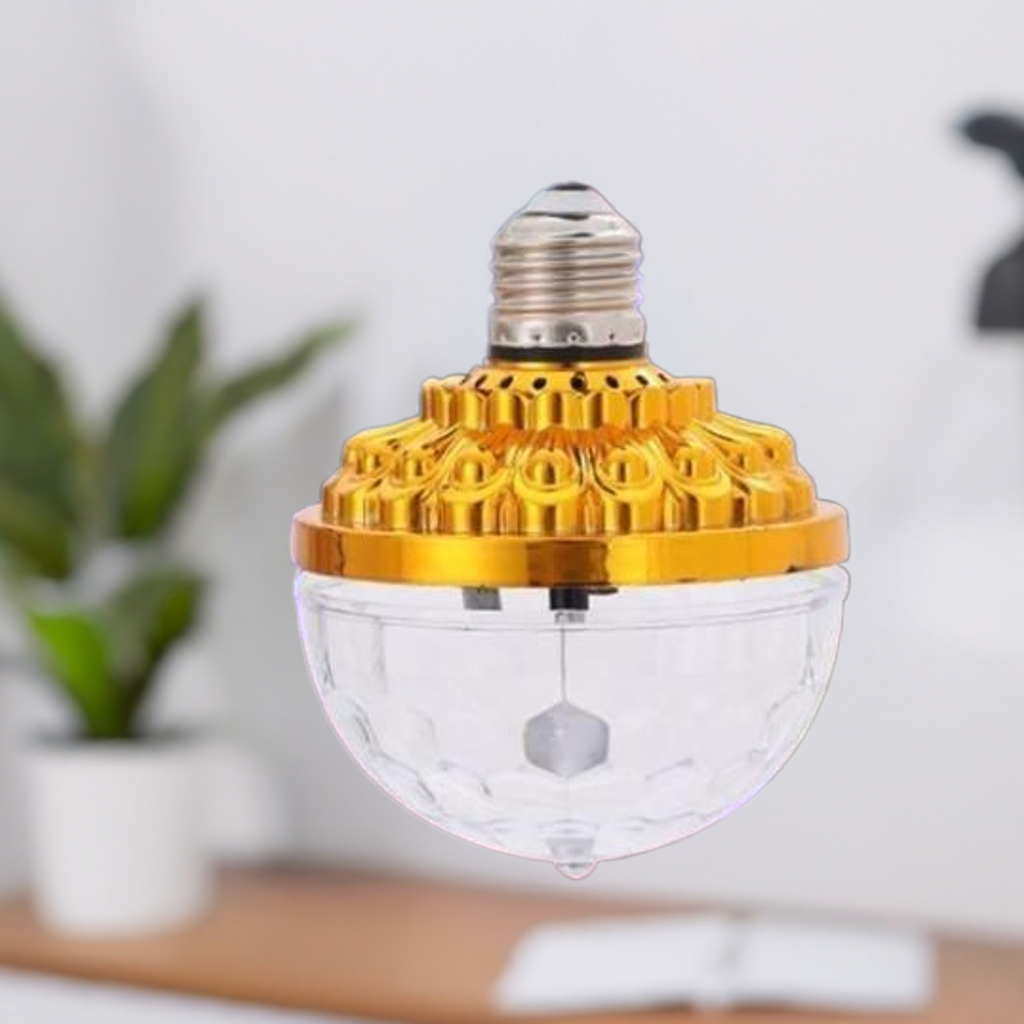 BD Rotating Magic Ball Light with Lamp Holder Set