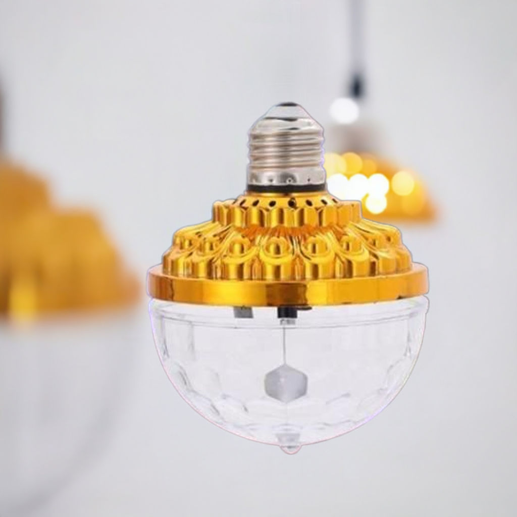BD Rotating Magic Ball Light with Lamp Holder Set