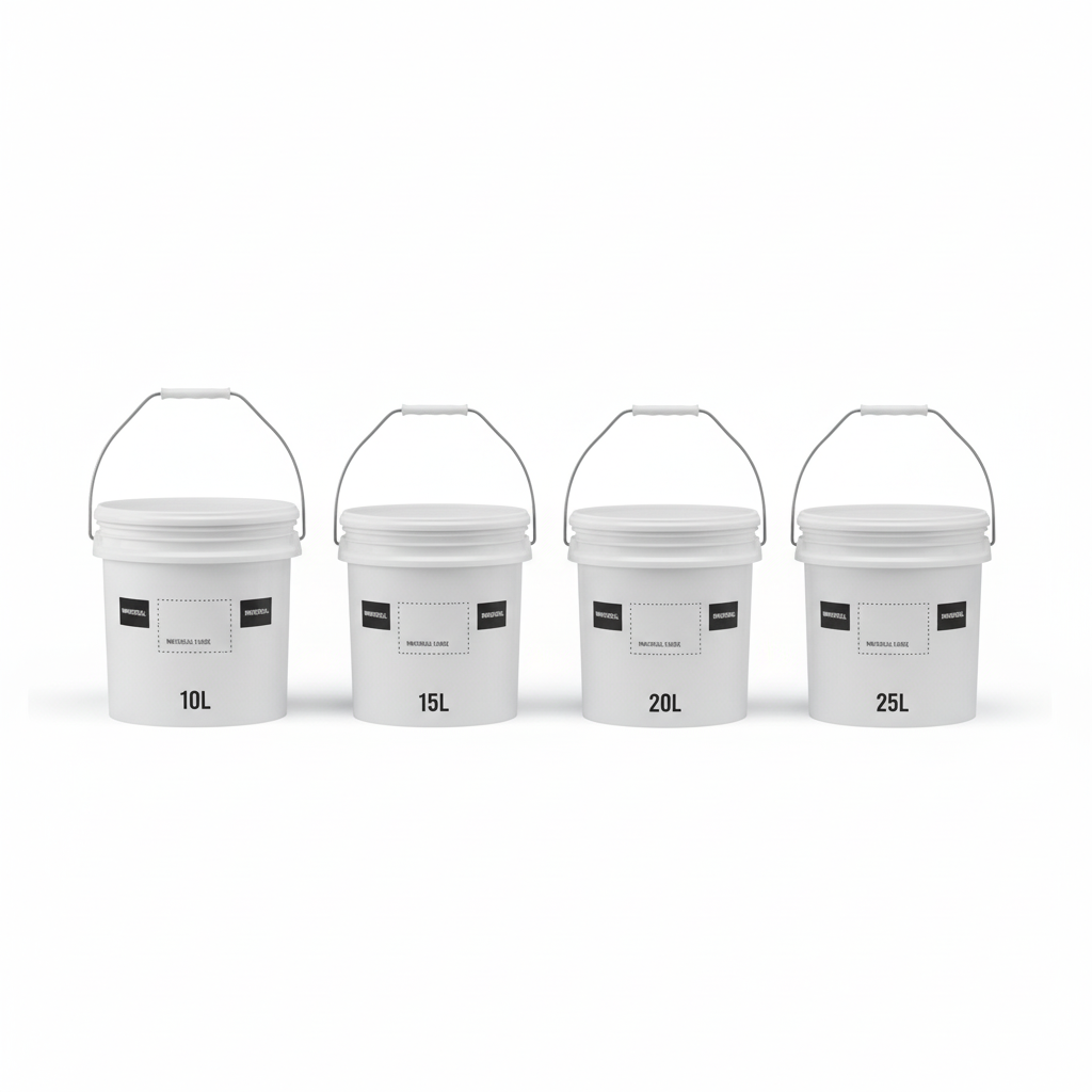 Heavy-Duty Industrial Buckets Large