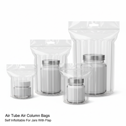 Air Tube Air Column Bags Self Inflatable For Jars With Flap