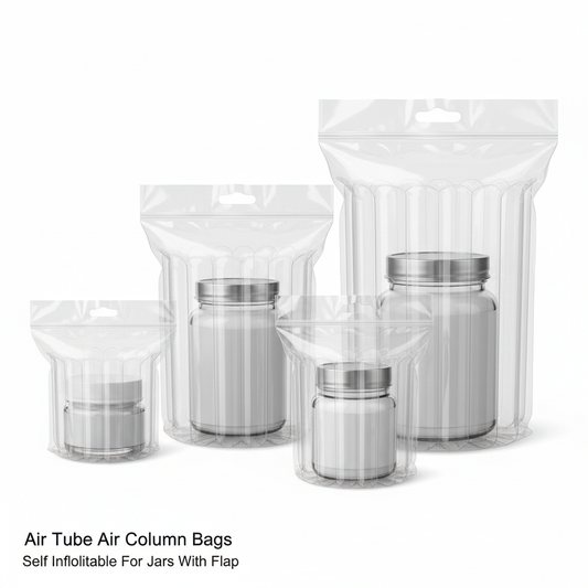 Air Tube Air Column Bags Self Inflatable For Jars With Flap