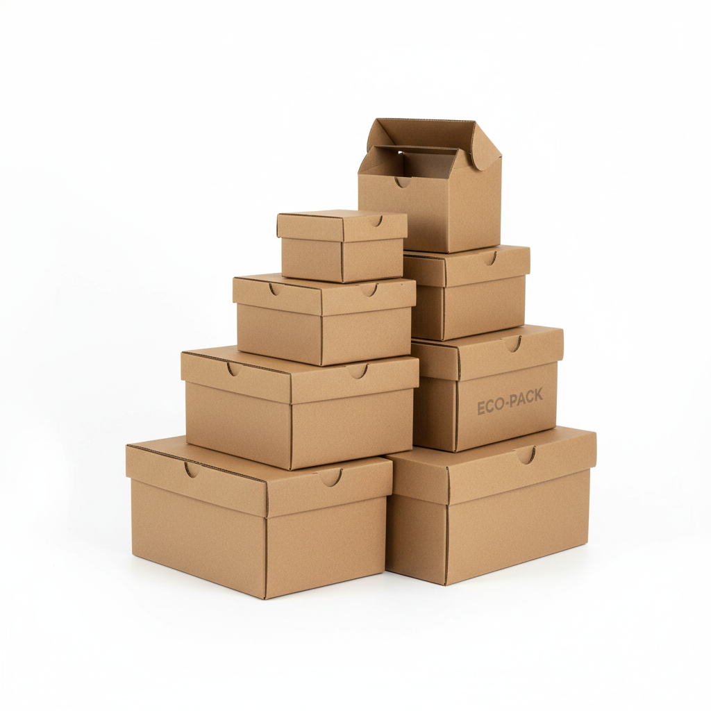 Brown Color Self Locking Foldable 230 GSM Duplex Hard Box