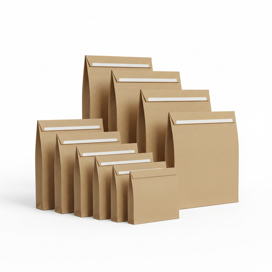 Plain Paper Courier Bags Without POD