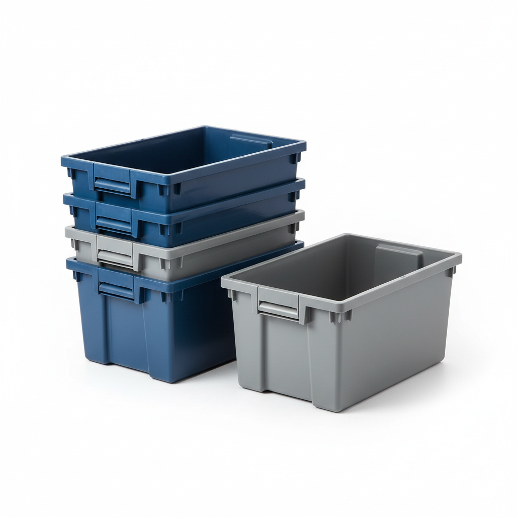 Industrial Plastic Tote Bins
