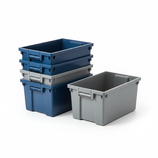 Industrial Plastic Tote Bins