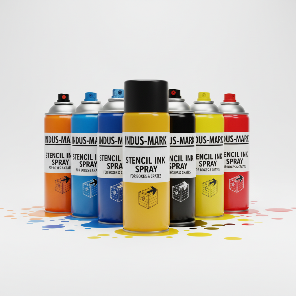 Industrial Stencil Ink Spray