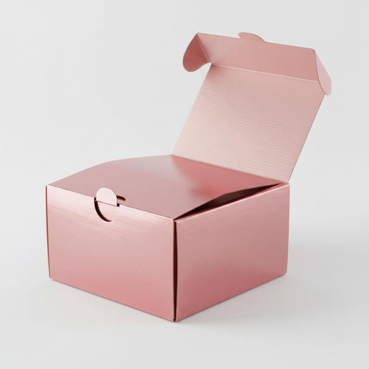 Industrial Grade Mailer Box (Pink Metallic) for Business Logistics - Seesham