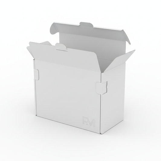Industrial Grade Mailer Box (White Premium) for Business Logistics - Seesham