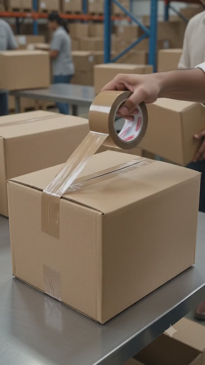 Custom Logo Printed Adhesive Tape – 1 inch