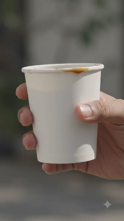 Disposable Plastic Cups with Lids (Sipper Glass)