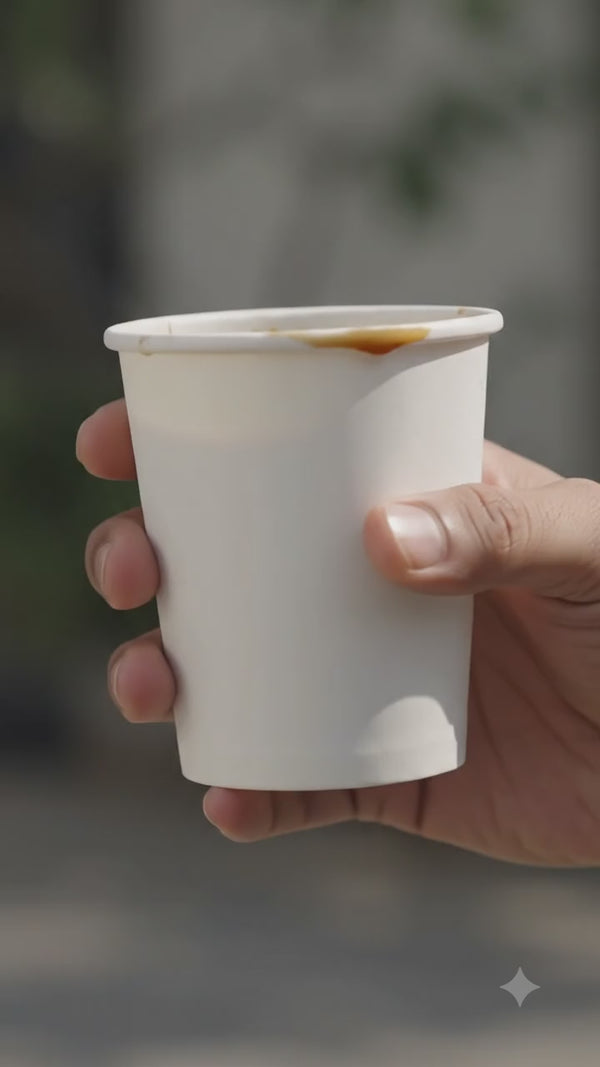 Disposable Plastic Cups with Lids (Sipper Glass)