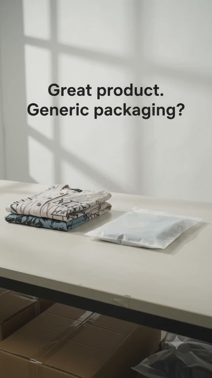Frosted Zipper Bags Custom Printed For Gargments and Texttiles