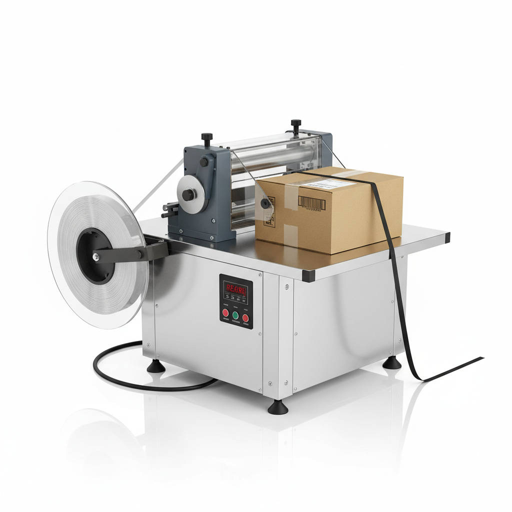Semi-Auto Box Strapping Machine