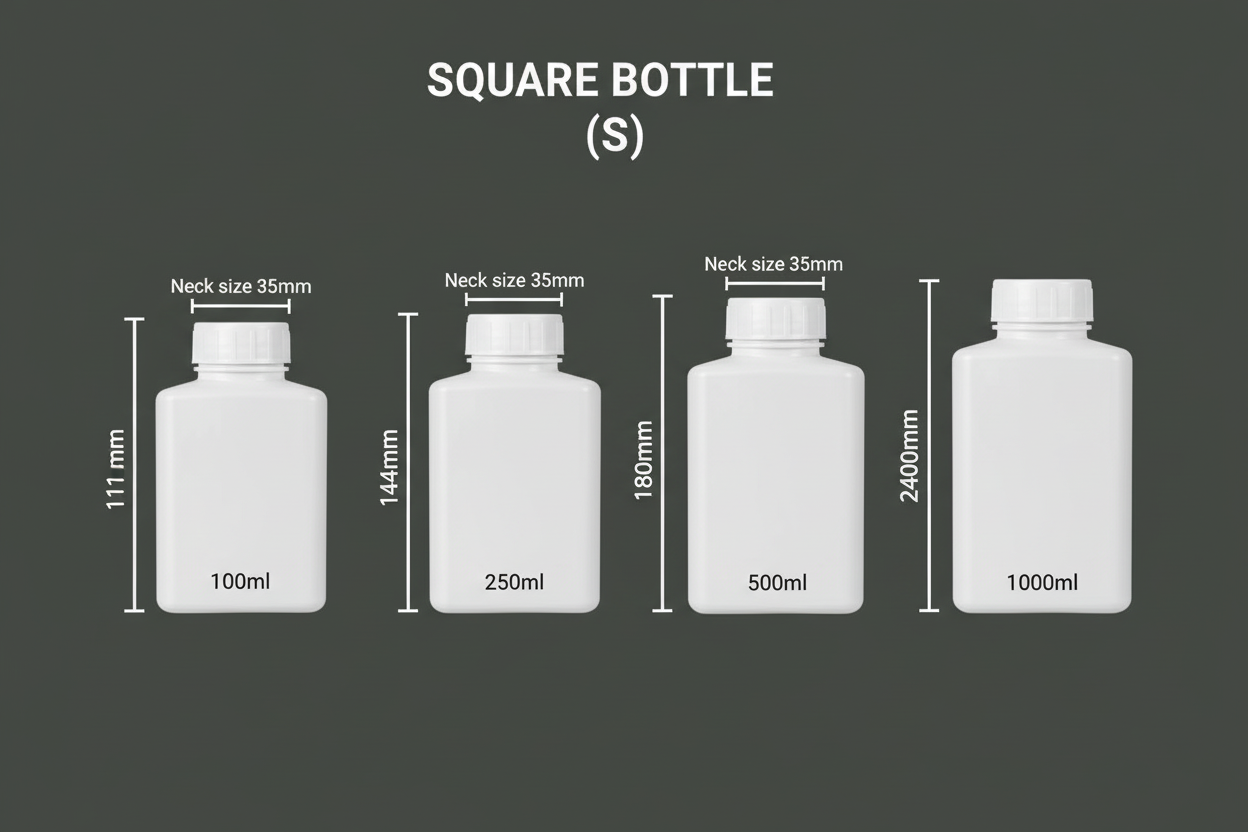 Square Bottle (S)